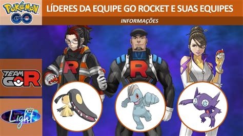 lider team go rocket|Pokémon GO: como derrotar líderes da Equipe。